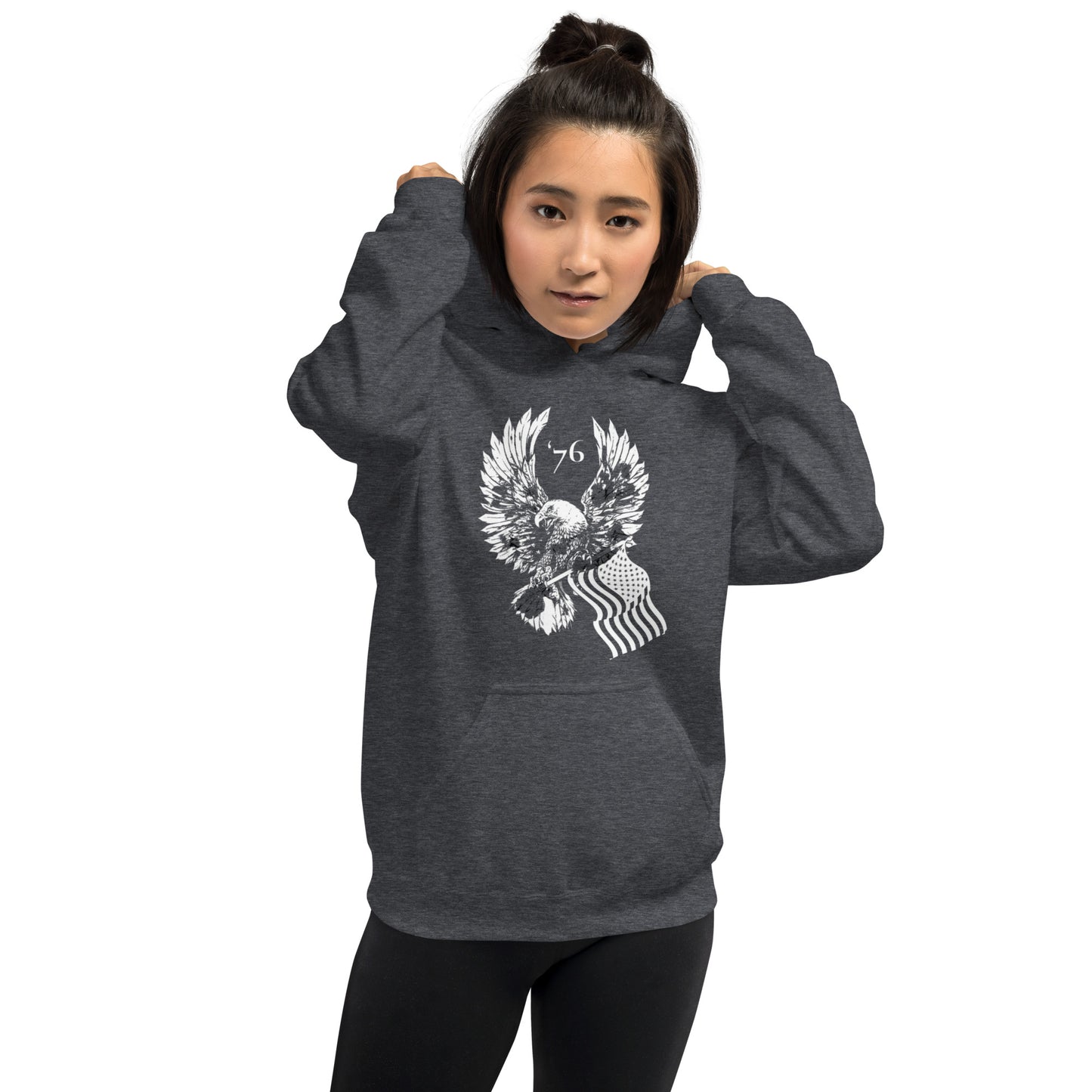 American Eagle Patriotic Hoodie