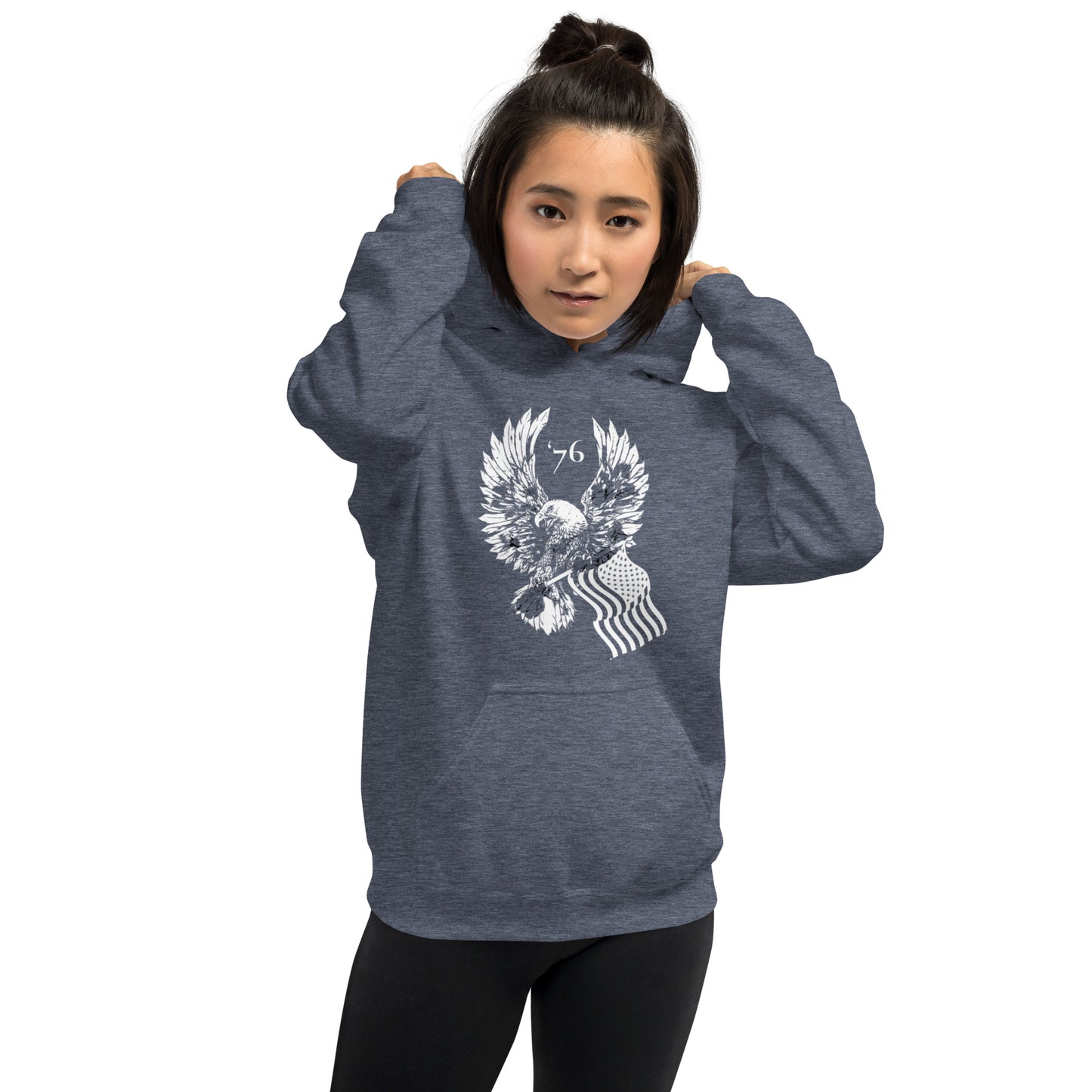American Eagle Patriotic Hoodie