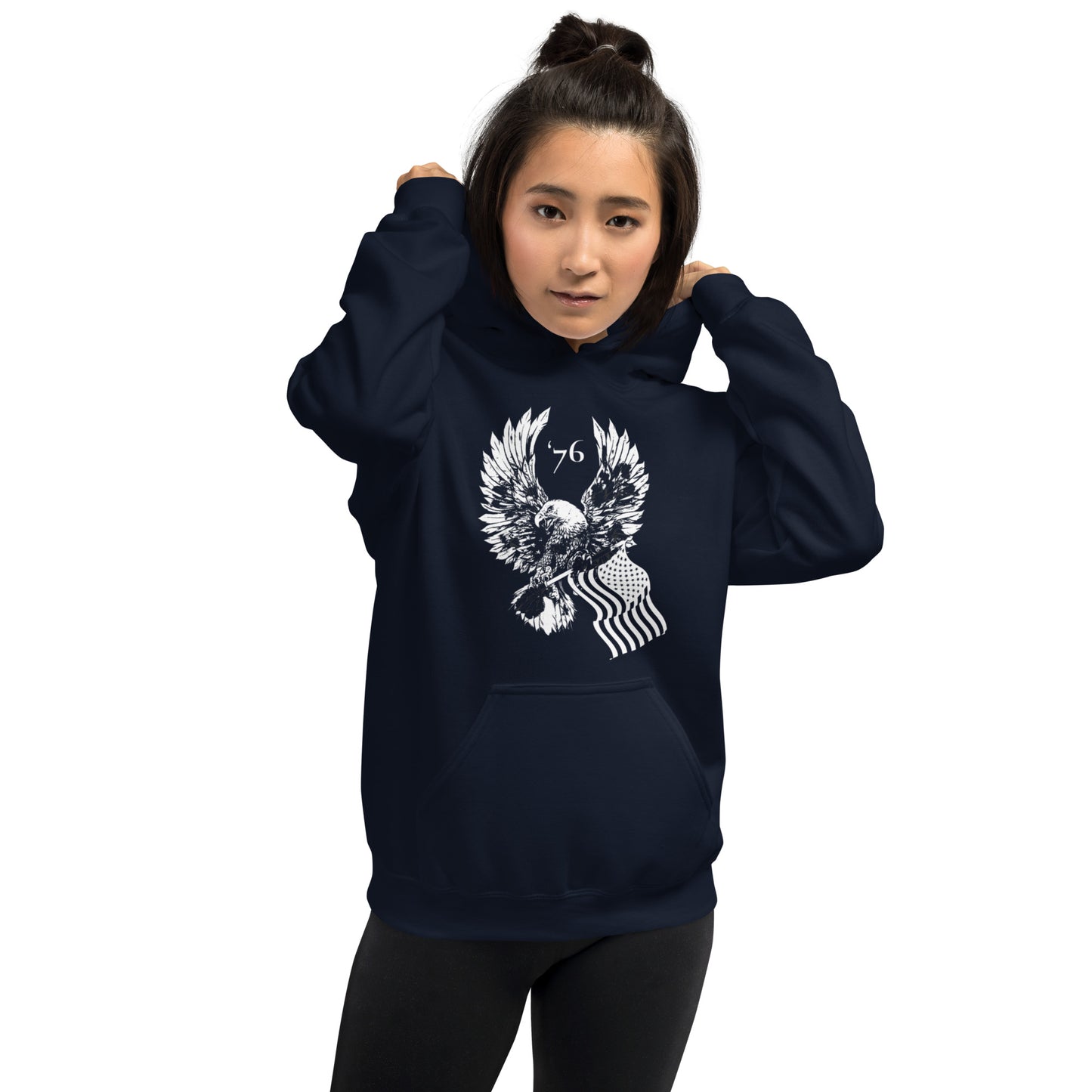 American Eagle Patriotic Hoodie