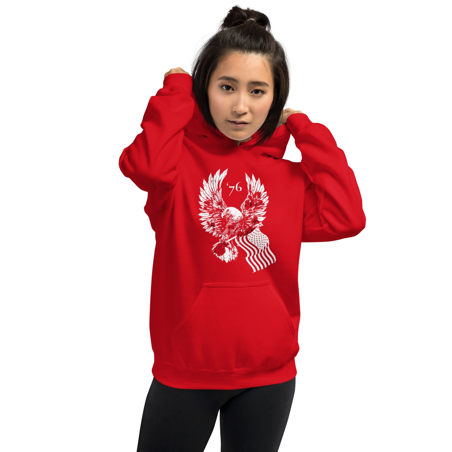 American Eagle Patriotic Hoodie