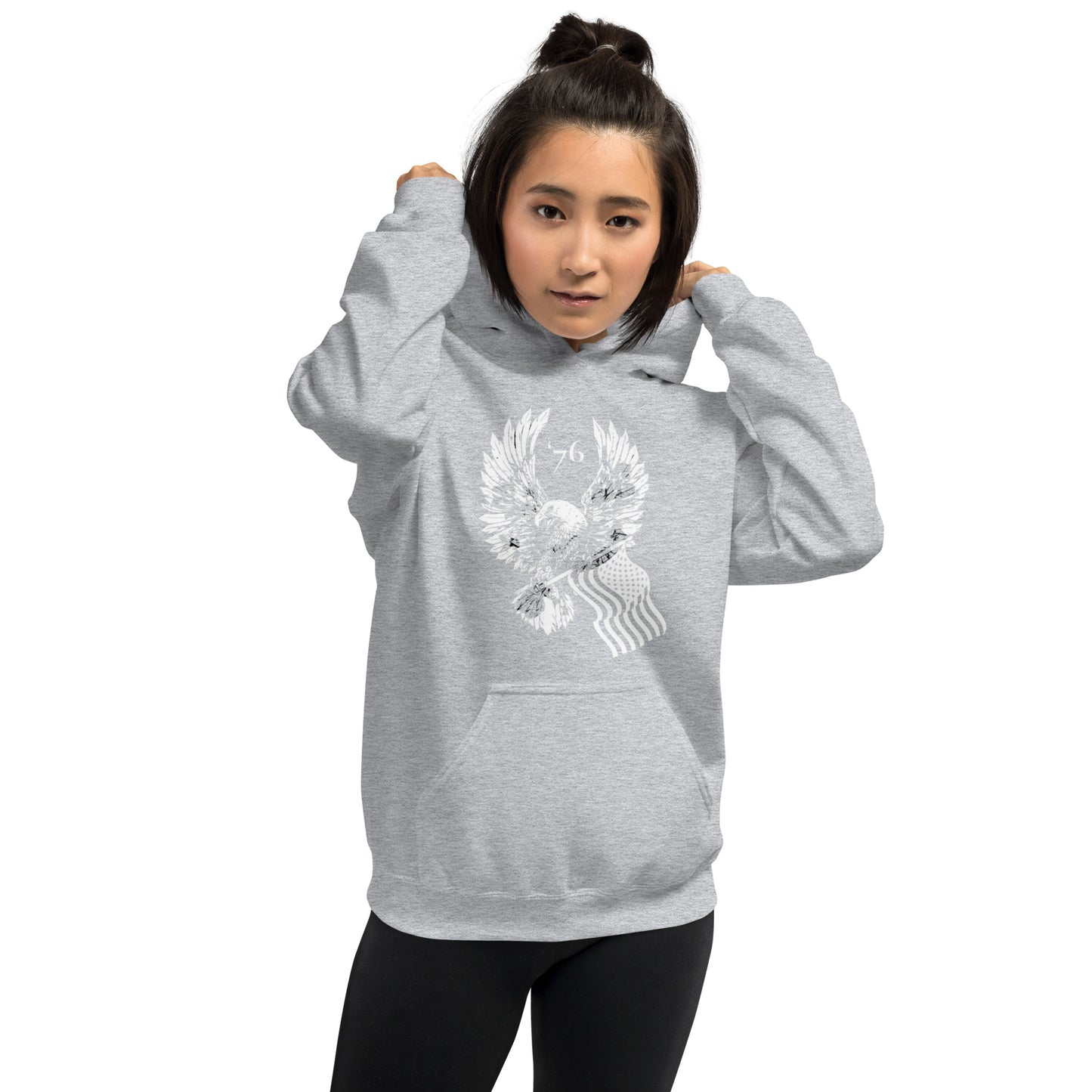 American Eagle Patriotic Hoodie