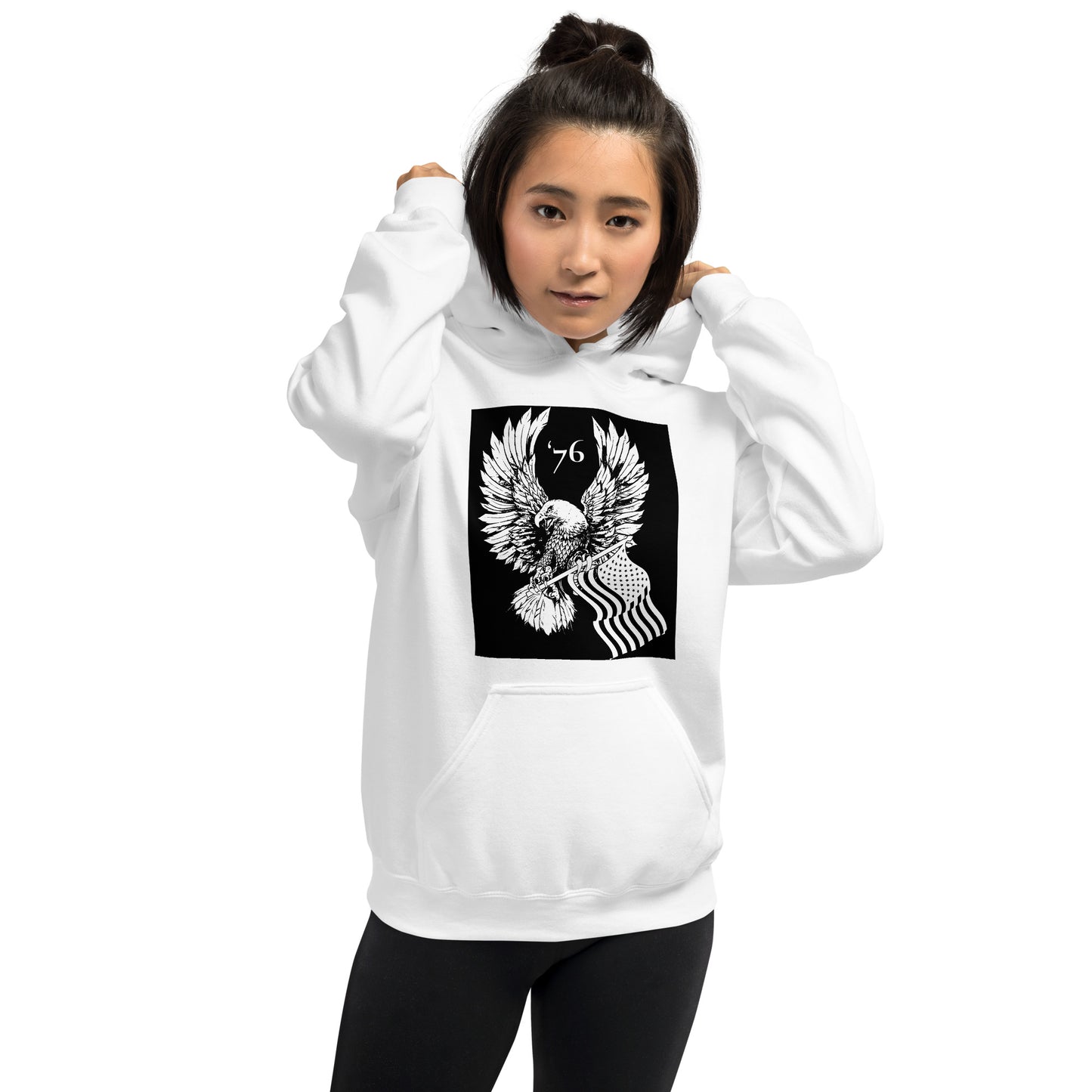 American Eagle Patriotic Hoodie