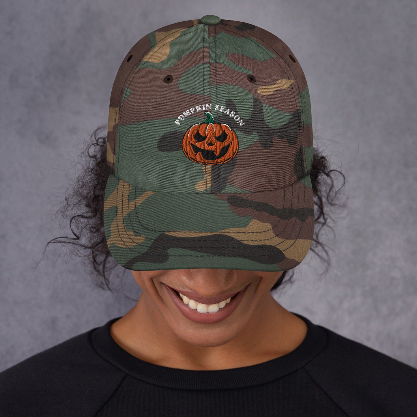 Pumpkin Season soft dad hat