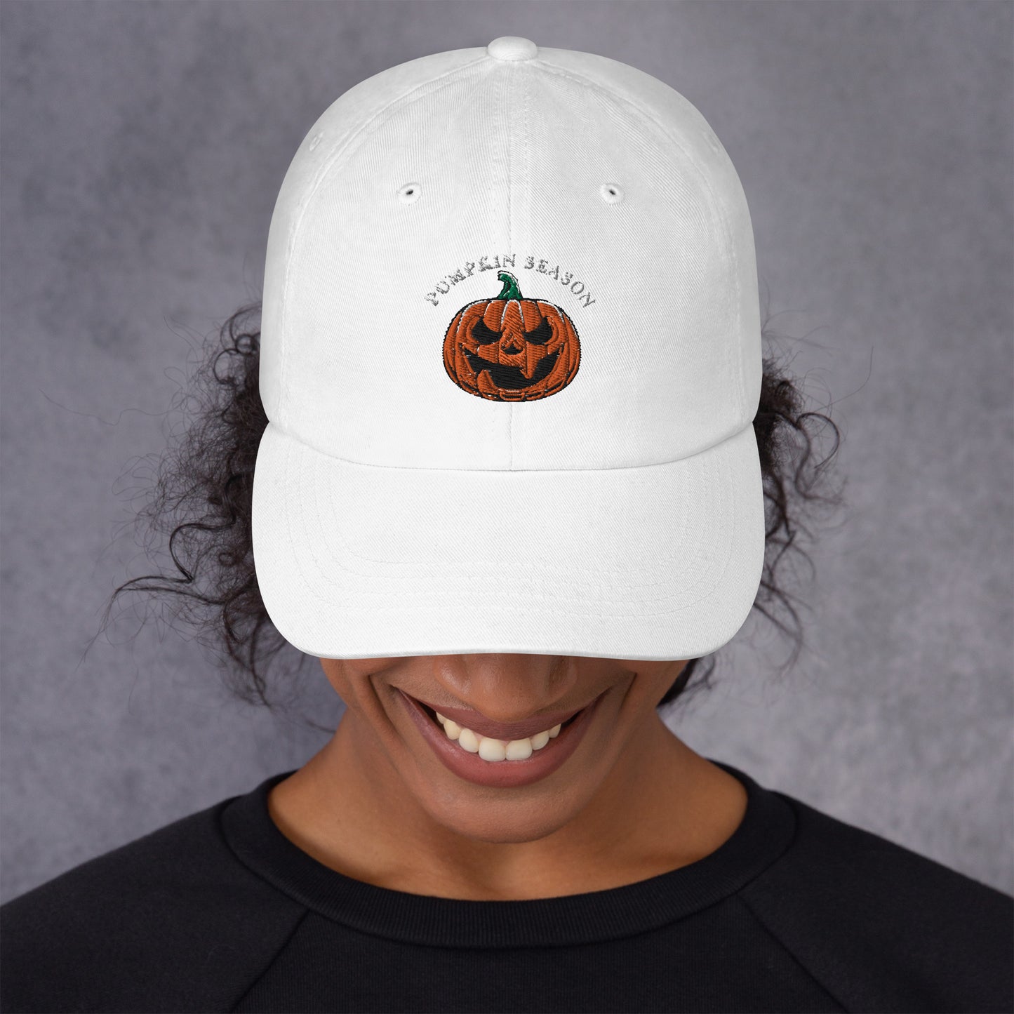 Pumpkin Season soft dad hat