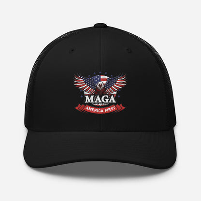 MAGA America First Trucker Cap