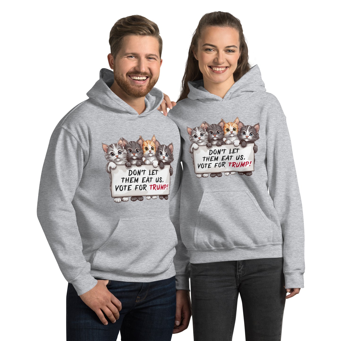 Cats for Trump Hoodie