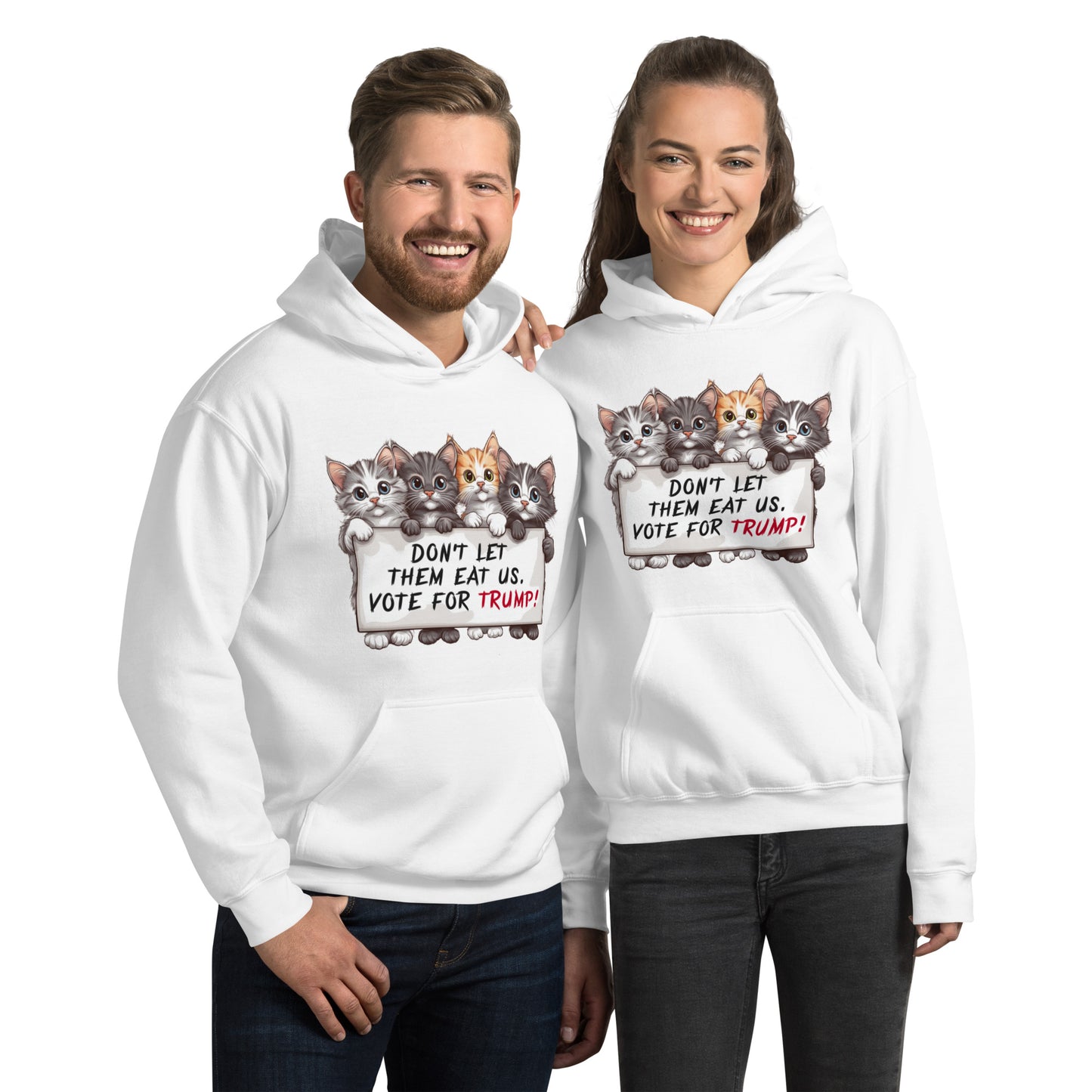 Cats for Trump Hoodie