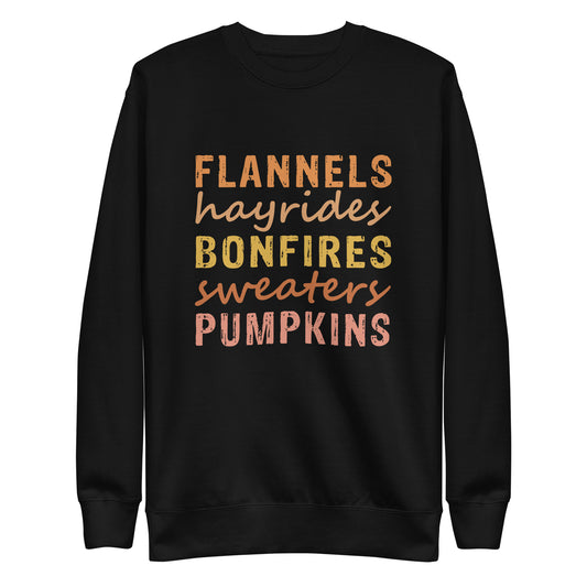 Fall Season Unisex Premium Sweatshirt