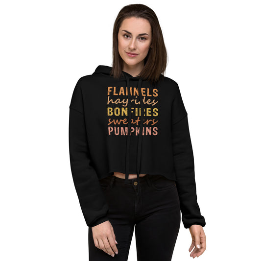 Fall Season Crop Hoodie